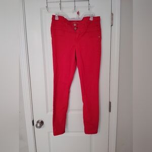 Red Skinny Jeans